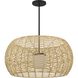 Aruba LED 32 inch Sand Black Pendant Ceiling Light