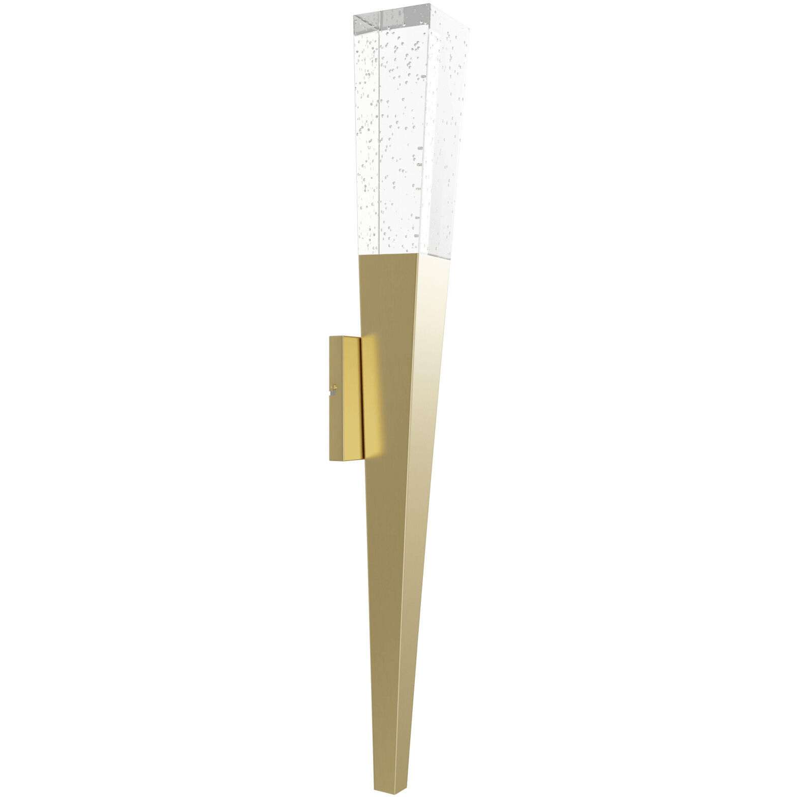 Original Glacier Avenue Wall Sconce Wall Light in Brushed Brass