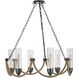 Argyle 6 Light 31.5 inch Dark Bronze Chandelier Ceiling Light