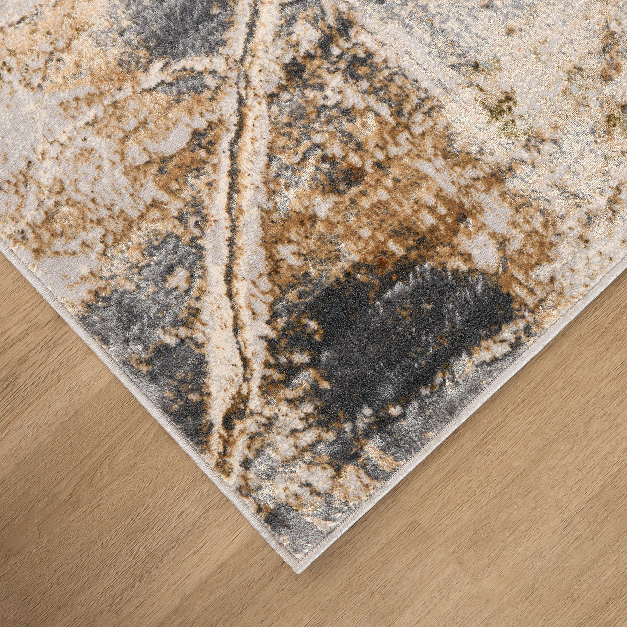 Salim Brown and Gray Indoor Rug