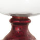 Melrose Red with Clear Holiday Bowl, Small