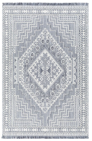 Broadway 120 X 94 inch Light Grey Rug, Rectangle