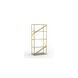 Canada 71 X 32 X 18 inch Gold LED Light Shelf