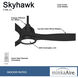Skyhawk 60 inch Coal Ceiling Fan