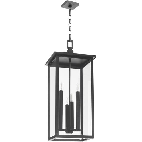 Westerly 4 Light 13 inch Textured Black Pendant Ceiling Light