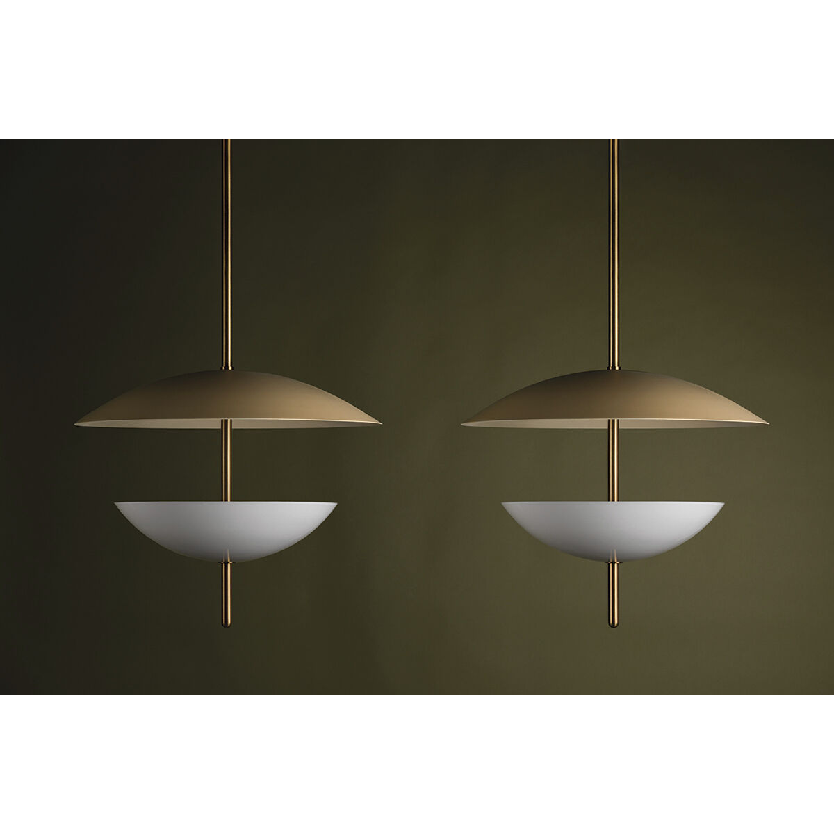 Dion 3 Light 24 inch Patina Brass/Soft Sand Pendant Ceiling Light