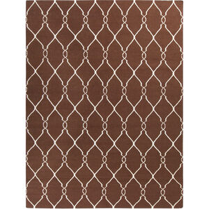 Fallon 66 X 42 inch Dark Brown, Beige Rug