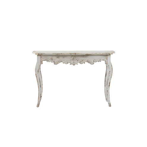 Anita 46 X 17 inch Weathered Off-White Console Table