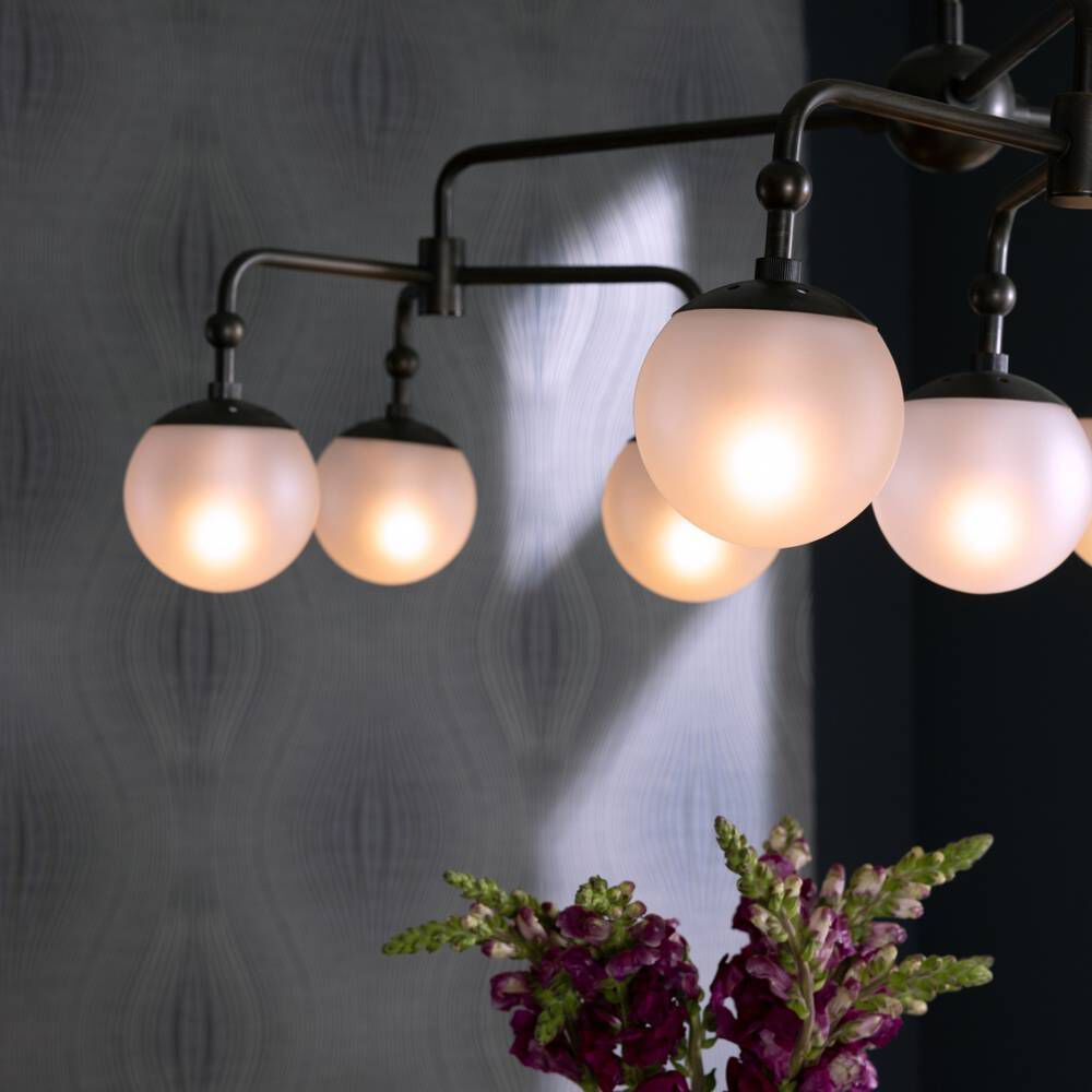 Utica 9 Light 40 inch English Bronze Chandelier Ceiling Light