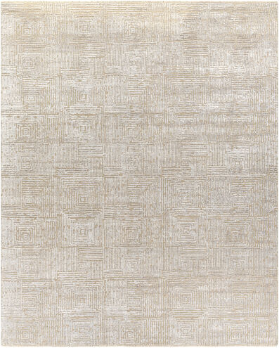 Lora 120 X 96 inch Cream Rug in 8 x 10, Rectangle
