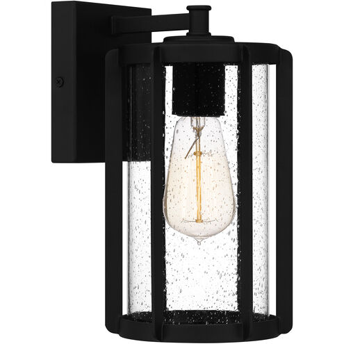 Hazel 1 Light 10.25 inch Earth Black Outdoor Wall Lantern