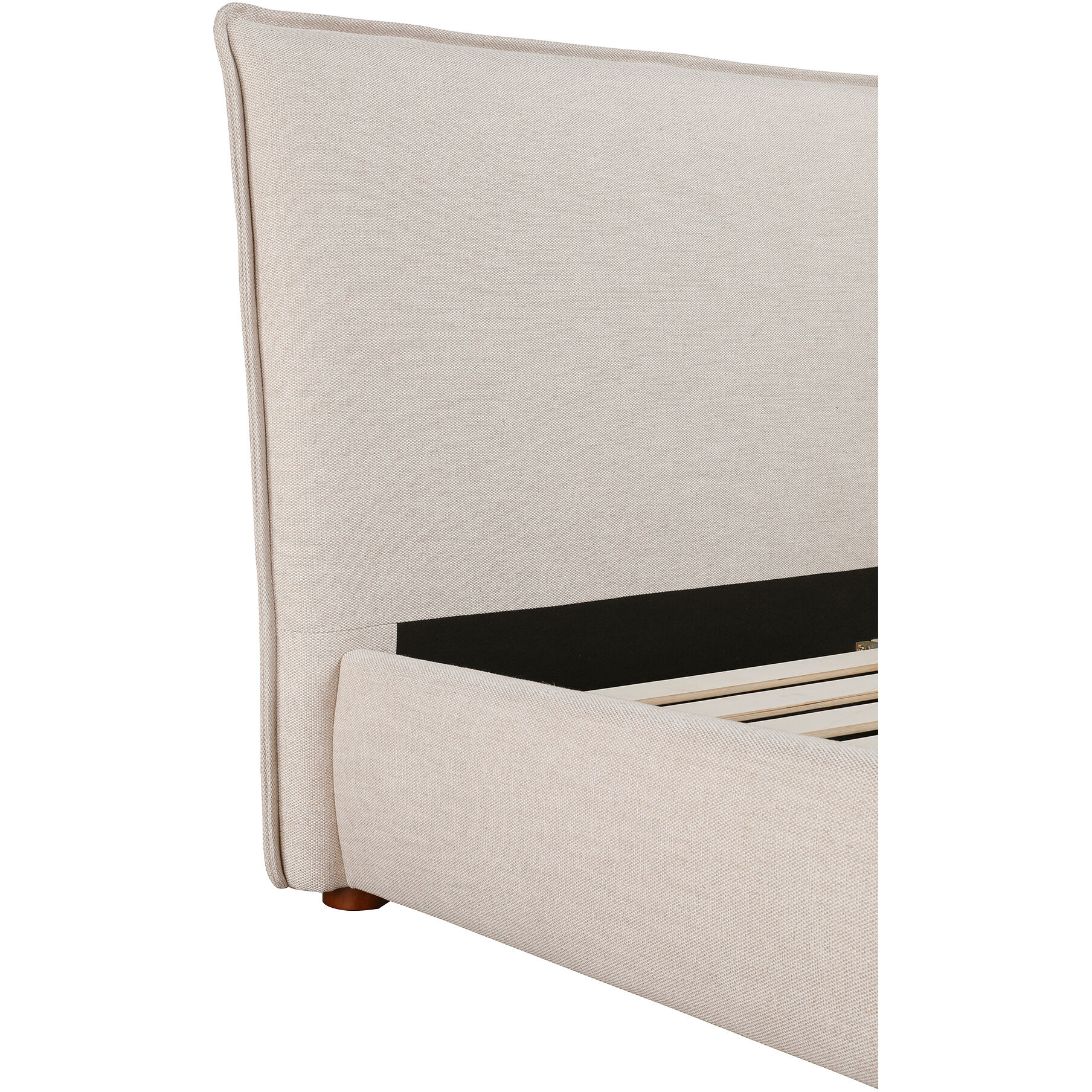 Luzon Wheat Bed in Beige, Queen