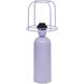 Echo 15.5 inch 6.00 watt Purple Table Lamp Portable Light