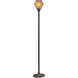 Beaux Arts 69 inch 150 watt Antiqued Rust Torchiere Portable Light
