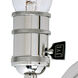 Soho 1 Light 5 inch Polished Nickel Wall Sconce Wall Light in Clear Glass, Swivel