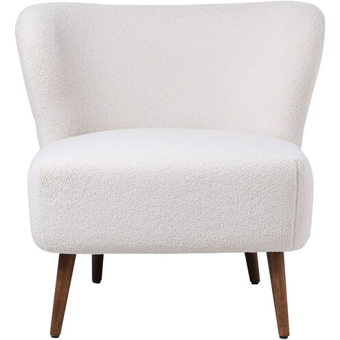 Margot White Occasional Chair, Accent Chair