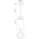 Alora Mood Quincy 1 Light 6 inch Textured Black Exterior Pendant