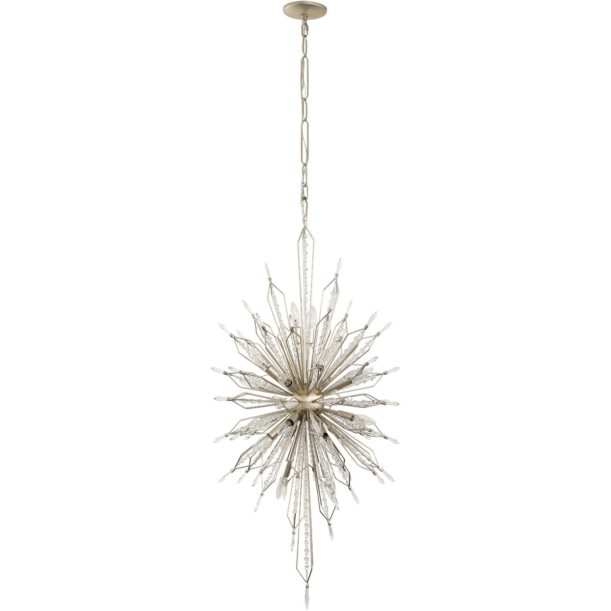 Orbital 20 Light 24 inch Gold Dust Pendant Ceiling Light