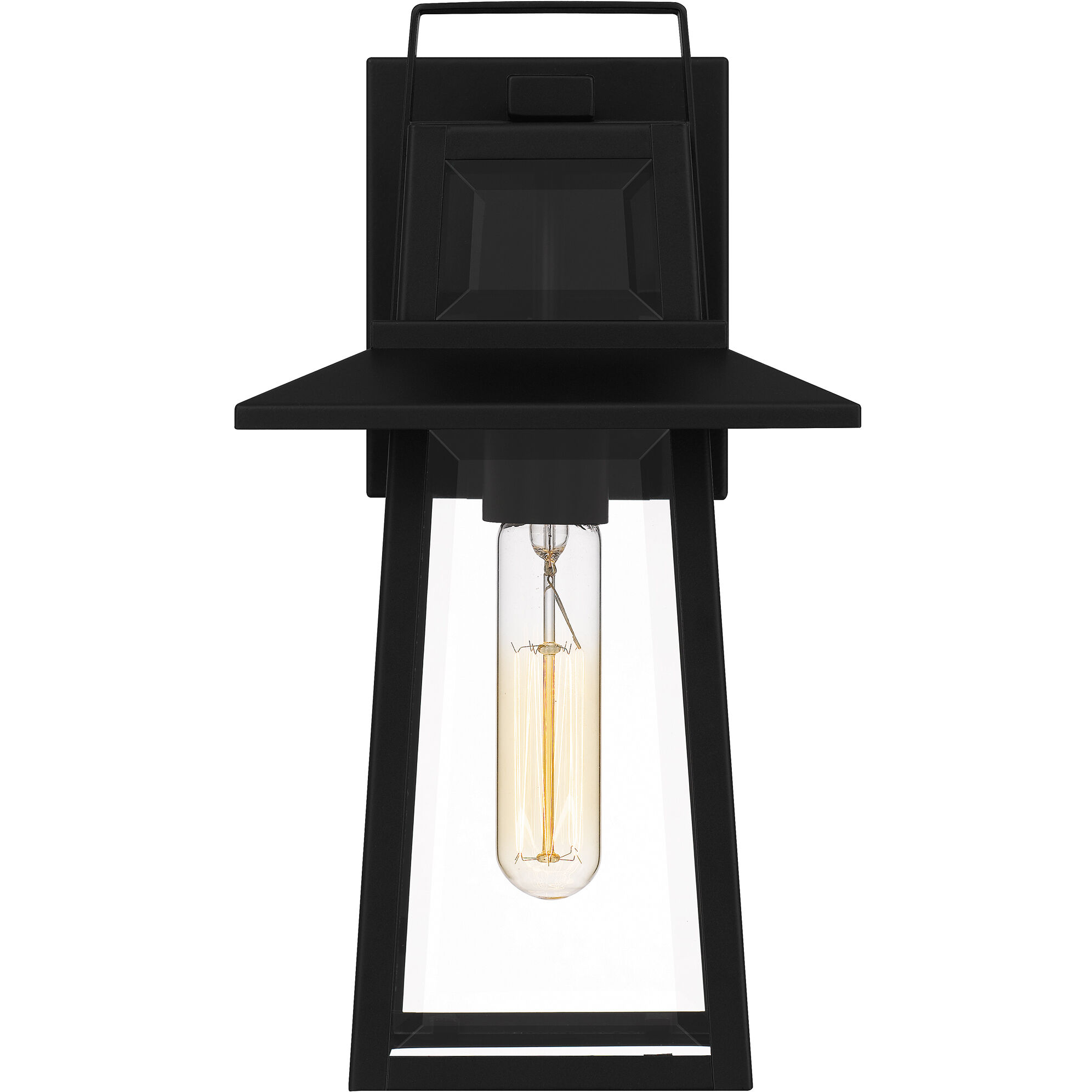 Devonport 1 Light 13 inch Matte Black Outdoor Wall Lantern