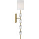 Sebring 1 Light 6 inch Warm Brass Wall Sconce Wall Light