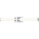 Idris LED 32.5 inch Chrome Bath Vanity Wall Light