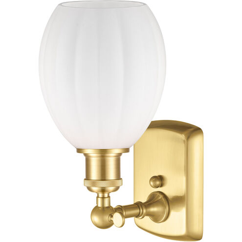 Ballston Eaton 1 Light 6 inch Satin Gold Sconce Wall Light, Ballston