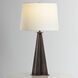 Finn 30 inch 15.00 watt Bronze Leaf Table Lamp Portable Light