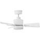 Regency Series Atom 30 inch Matte White Fan