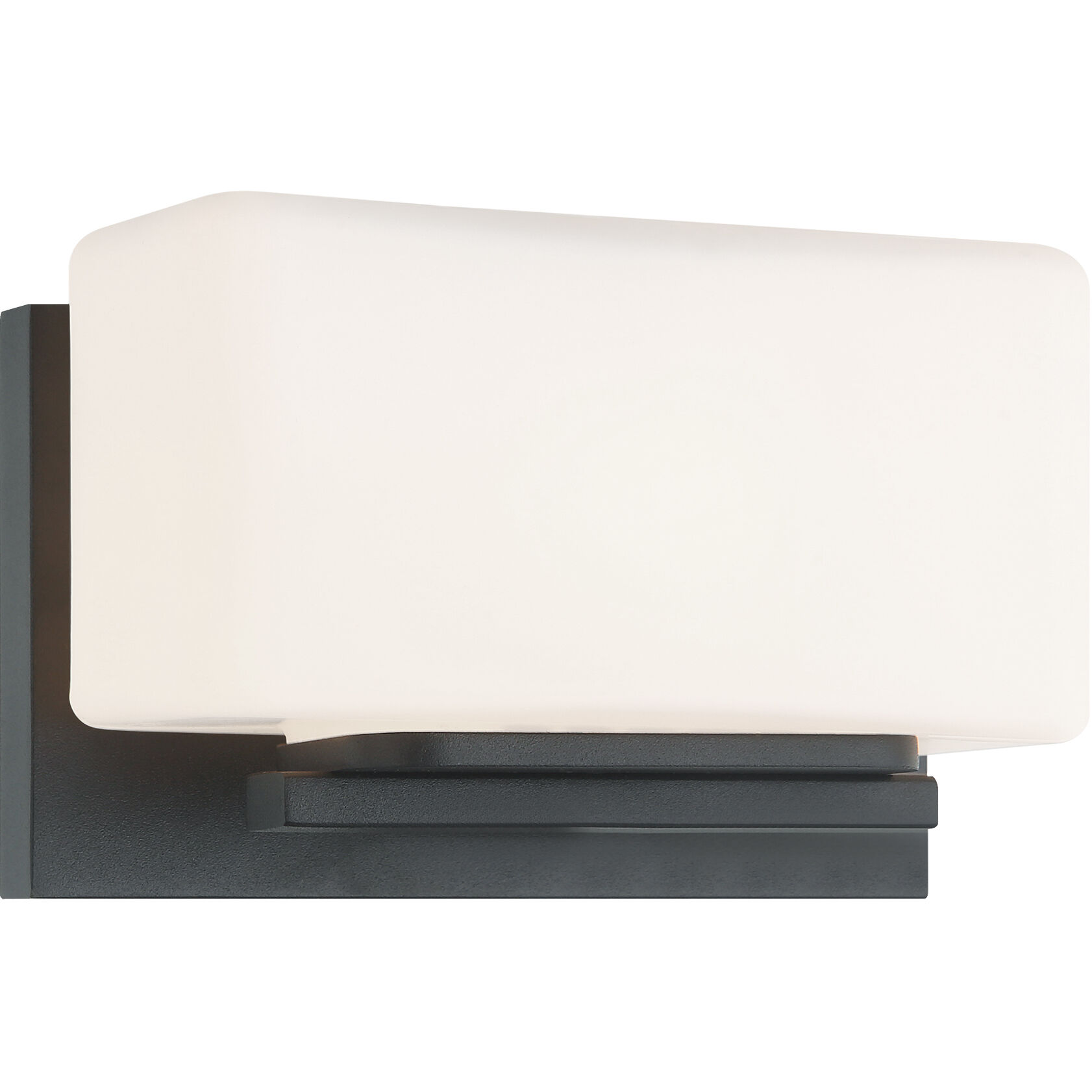 Chiclet 1 Light 7.38 inch Matte Black Wall Sconce Wall Light