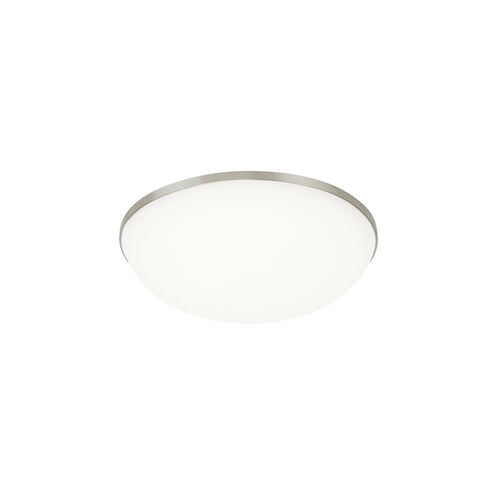 Sean Lavin Megan LED 13 inch Satin Nickel Flush Mount Ceiling Light in Silver, LED 90 CRI 2700K 277V, Integrated LED