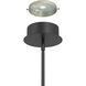 Ristretto LED 30 inch Matte Black Chandelier Ceiling Light