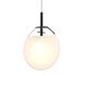 Cantina 12 inch Satin Black Pendant Ceiling Light