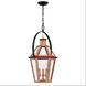 Burdett 3 Light 18 inch Aged Copper Pendant Ceiling Light