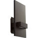 Vela 2 Light 6.88 inch Oiled Bronze Sconce Wall Light