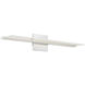 Sean Lavin Span LED 24.6 inch Nightshade Black Bath Light Wall Light in LED 90 CRI 3000K 120V, Direct/Indirect, Integrated LED