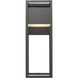 Barwick LED 18.25 inch Black Outdoor Wall Light