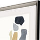 Abstract Collection Blue Framed Art