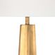 Celine 32.5 inch 150.00 watt Gold Leaf Table Lamp Portable Light