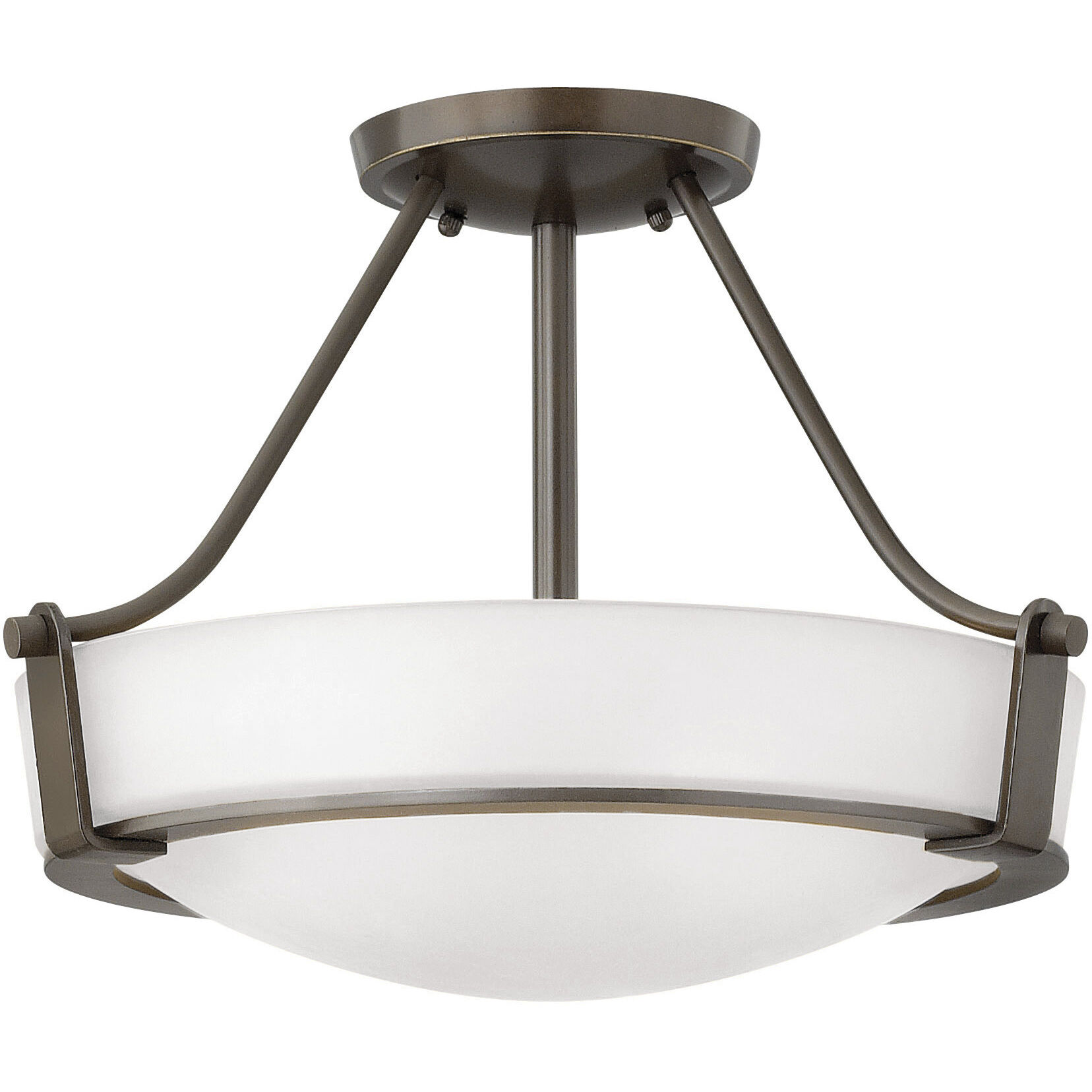 Hathaway 3 Light 16.00 inch Semi-Flush Mount
