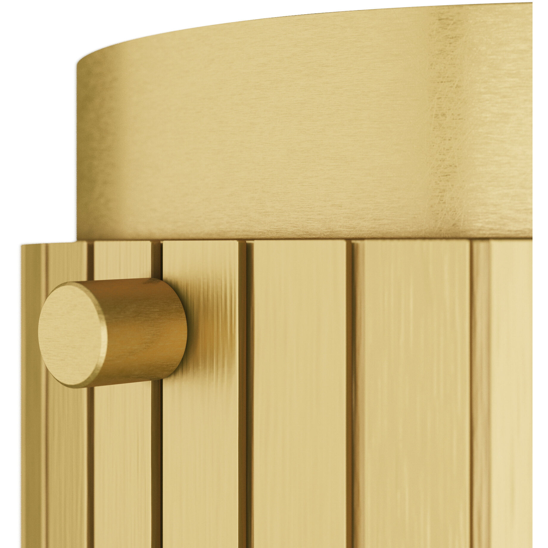 York 1 Light 5.5 inch Antique Brass Flush Mount Ceiling Light