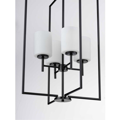 Replay 4 Light 18 inch Black Pendant Ceiling Light