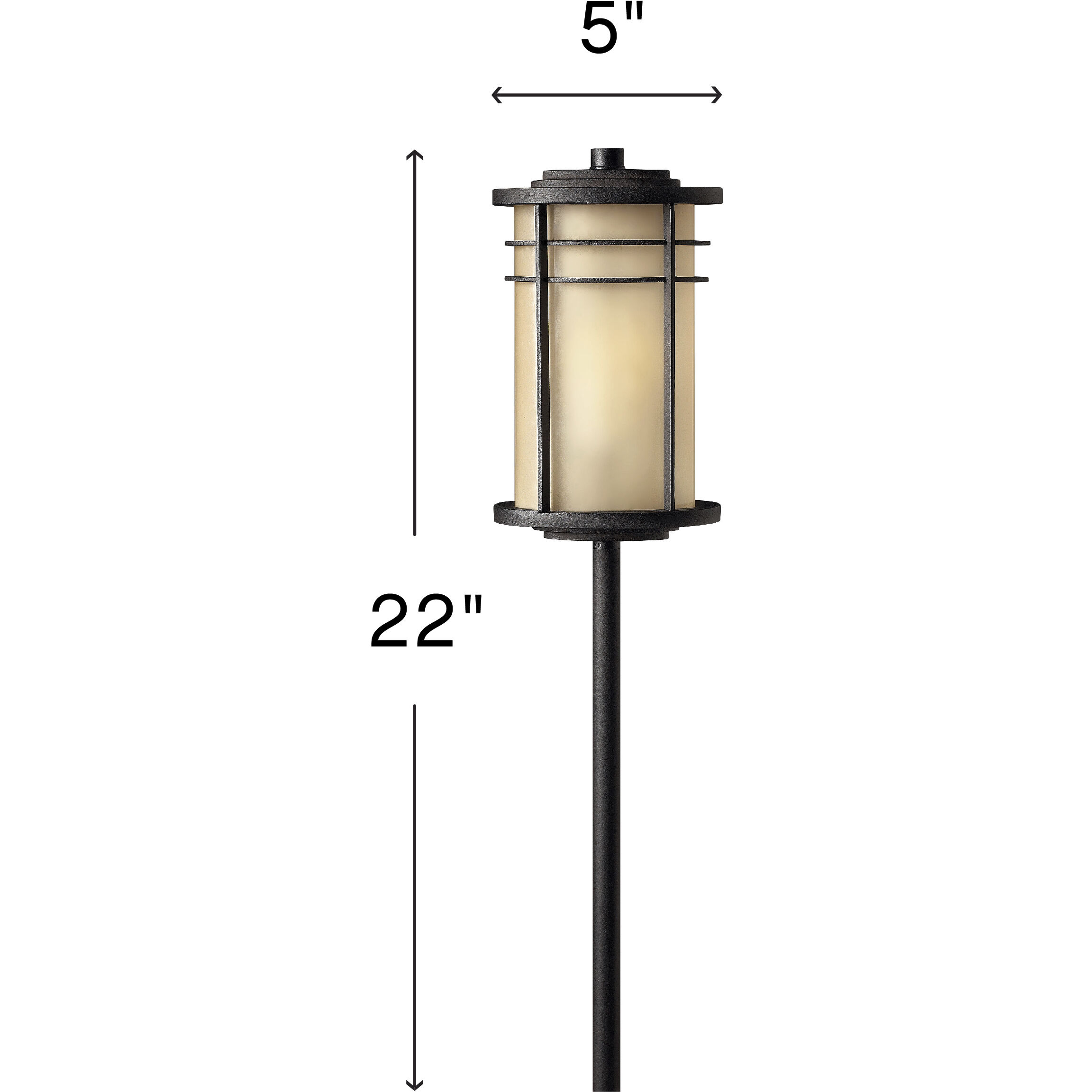 Ledgewood 12v 2.50 watt Museum Bronze Landscape Path Light
