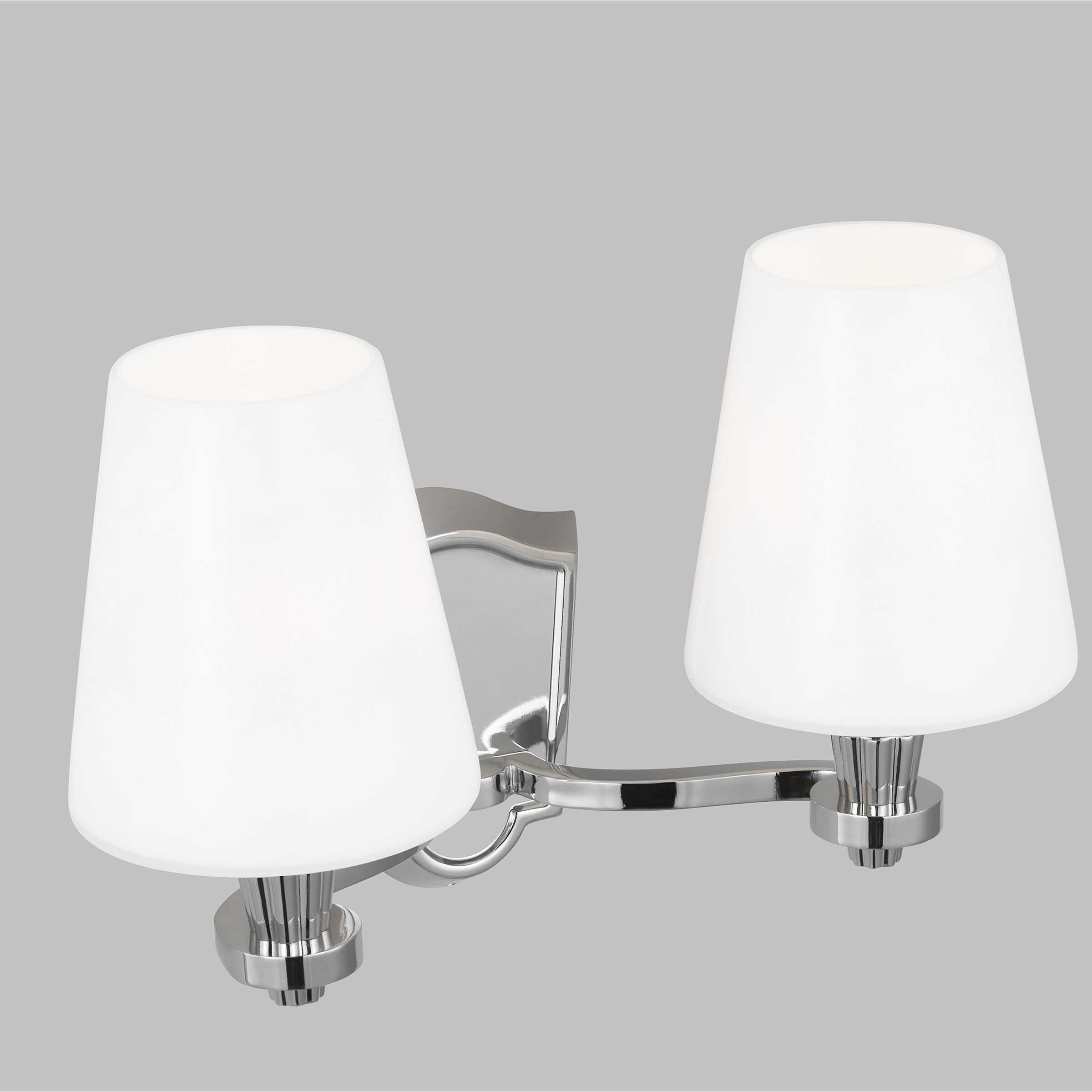 AH by Alexa Hampton Paisley 2 Light 14.5 inch Polished Nickel Vanity Light Wall Light