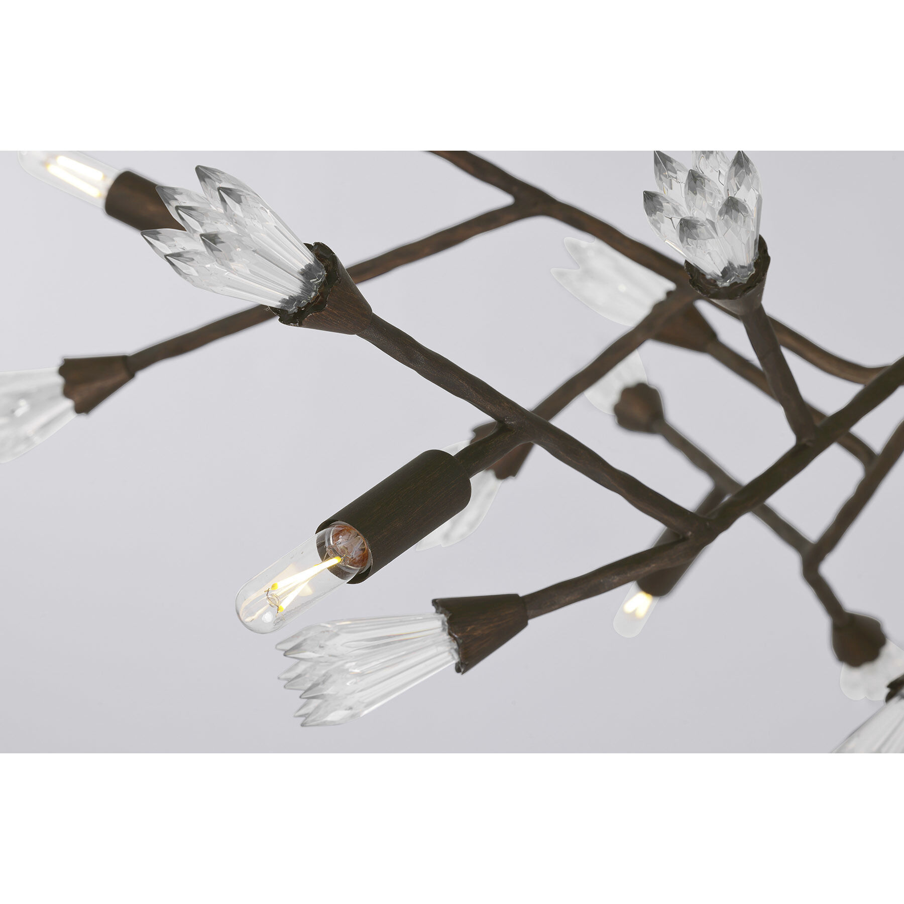 Malinda 6 Light 41 inch Bark Chandelier Ceiling Light