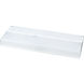 Undercabinet 34 inch White Undercabinet Light in Bulbs Not Included, 34.5", 1, KO for Rocker Switch