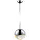 Grapes LED 3.75 inch Polished Chrome Pendant Ceiling Light in Large