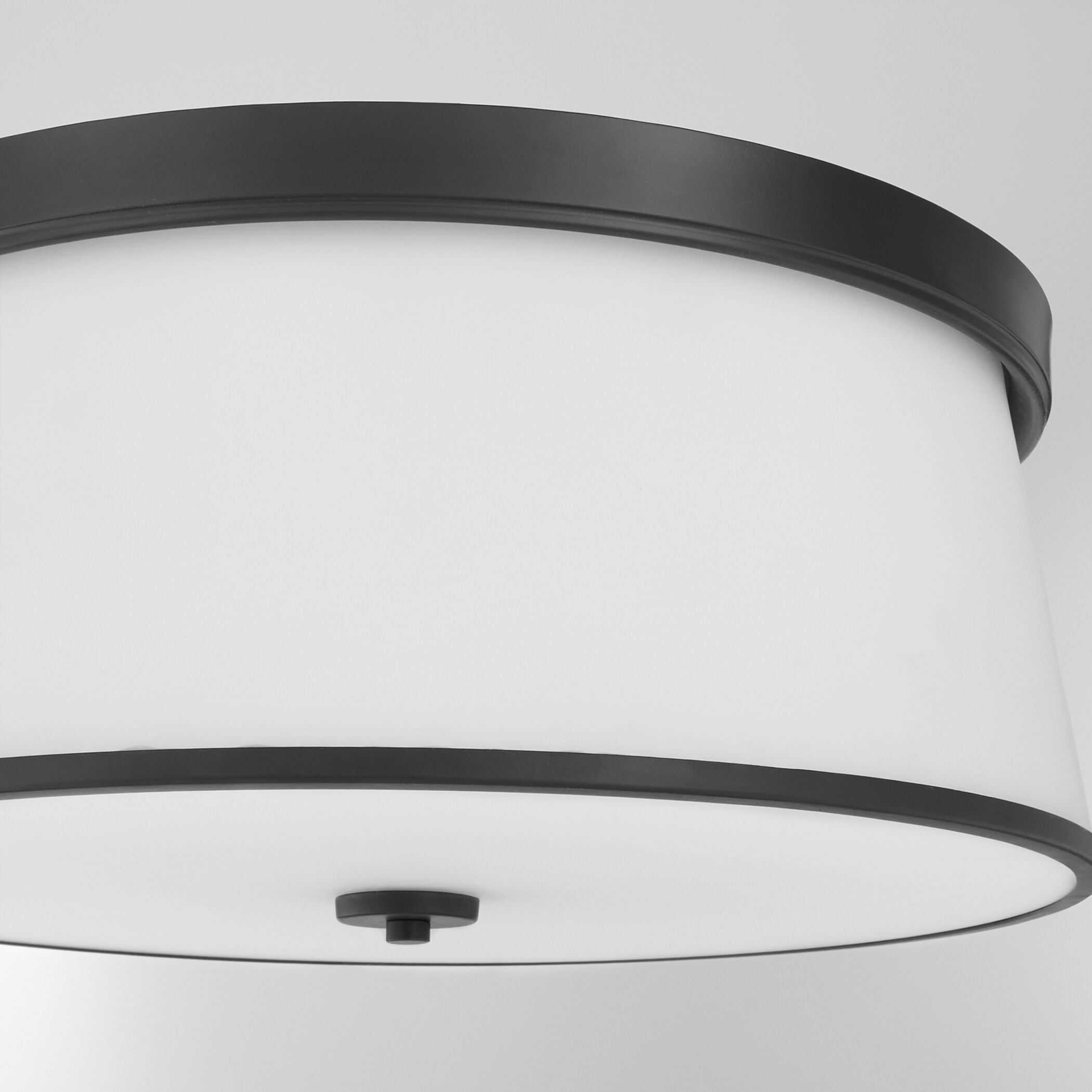 Weir 4 Light 20 inch Matte Black Flush Mount Ceiling Light
