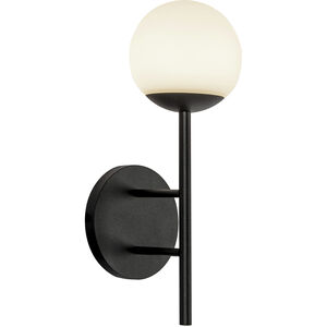 Claremont LED 13 inch Black Exterior Wall