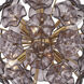 Esme 6 Light 18.25 inch Aged Brass Chandelier Ceiling Light