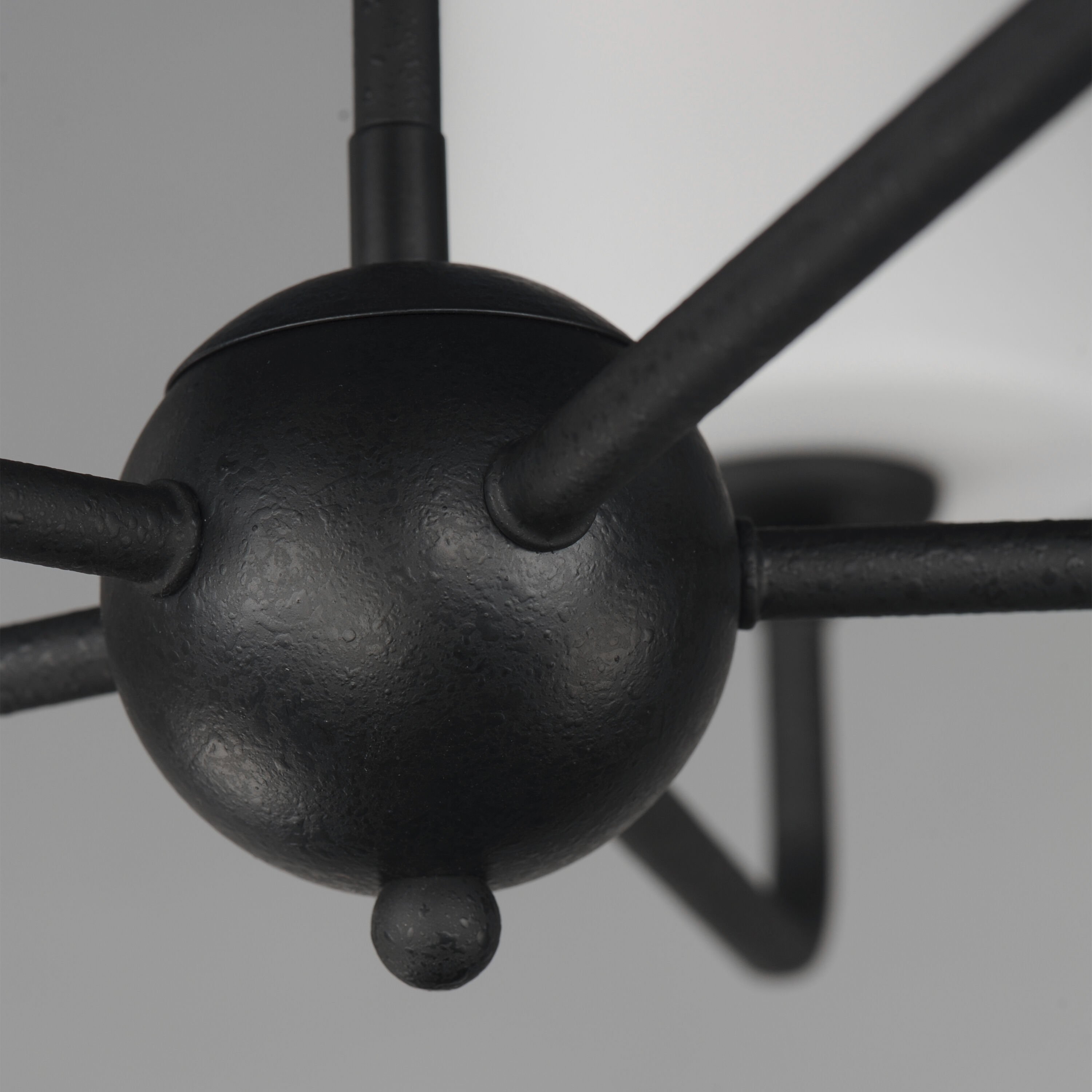 Bristol 5 Light 27 inch Anthracite Single-Tier Chandelier Ceiling Light